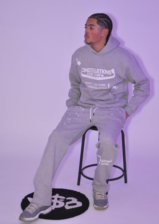 Constellations Star Club! Sweatsuit Grey