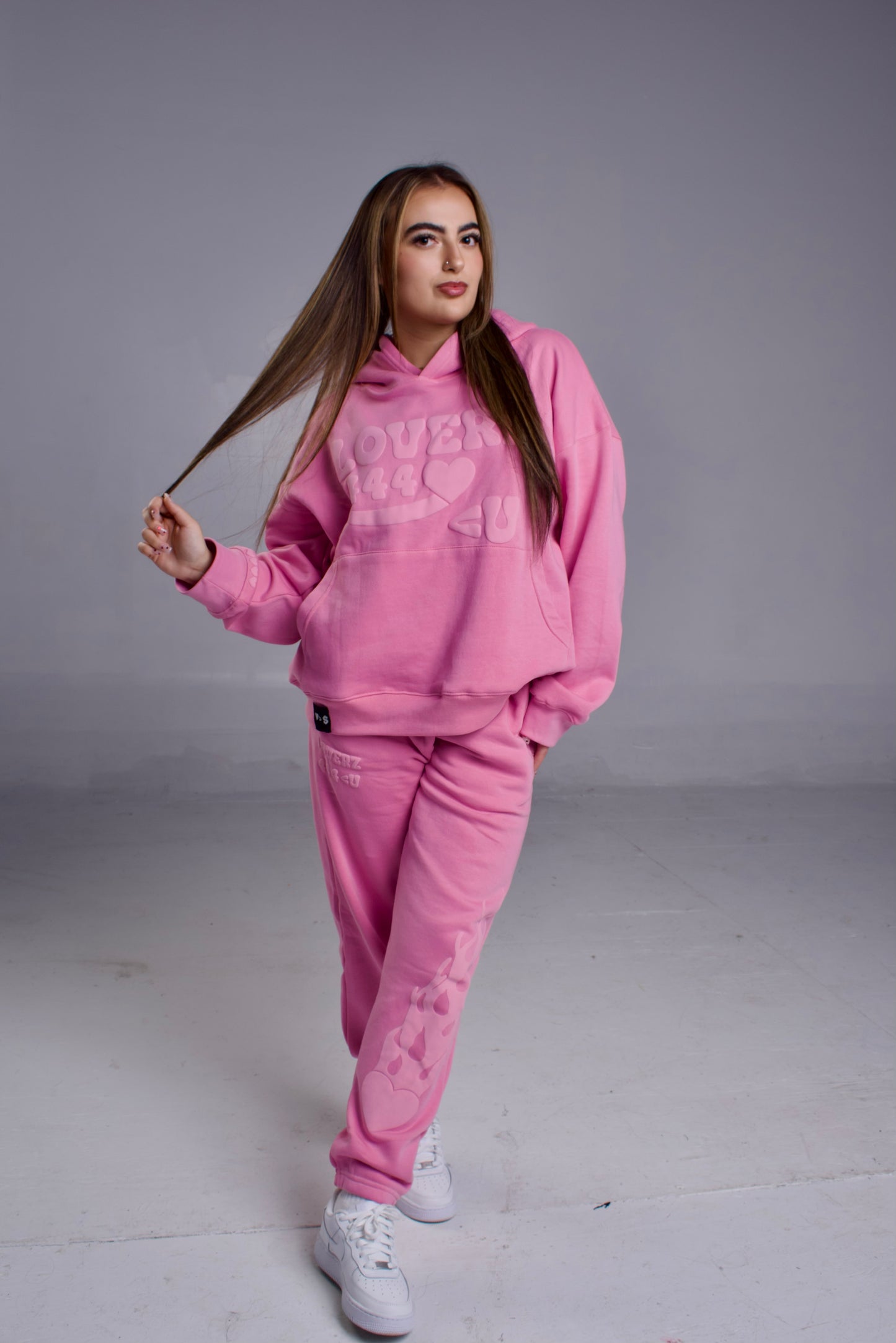 LOVERZ 444 <U Pink Sweatsuit