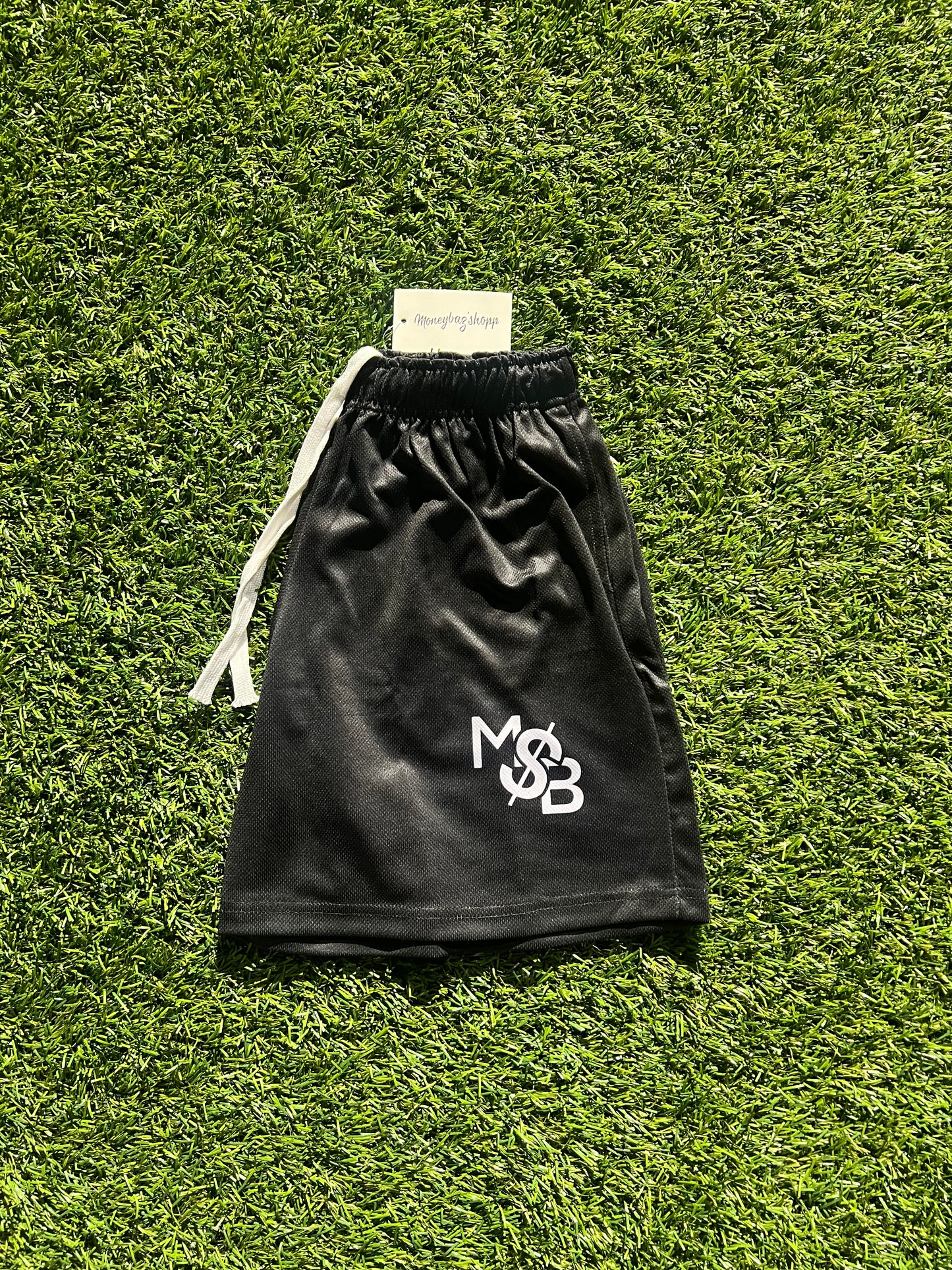 FREE BLACK MSB MESH SHORTS