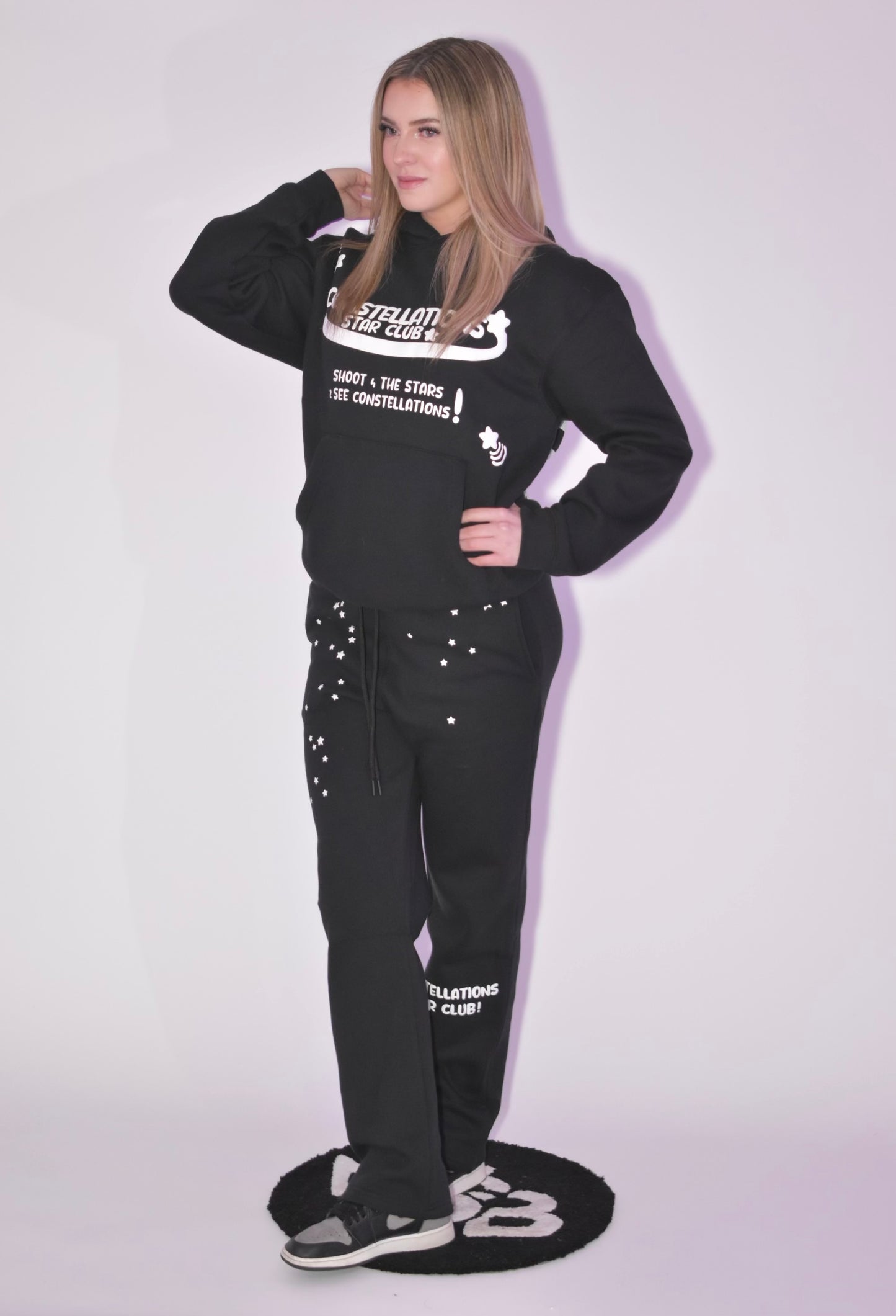 Constellations Star Club! Sweatsuit Black