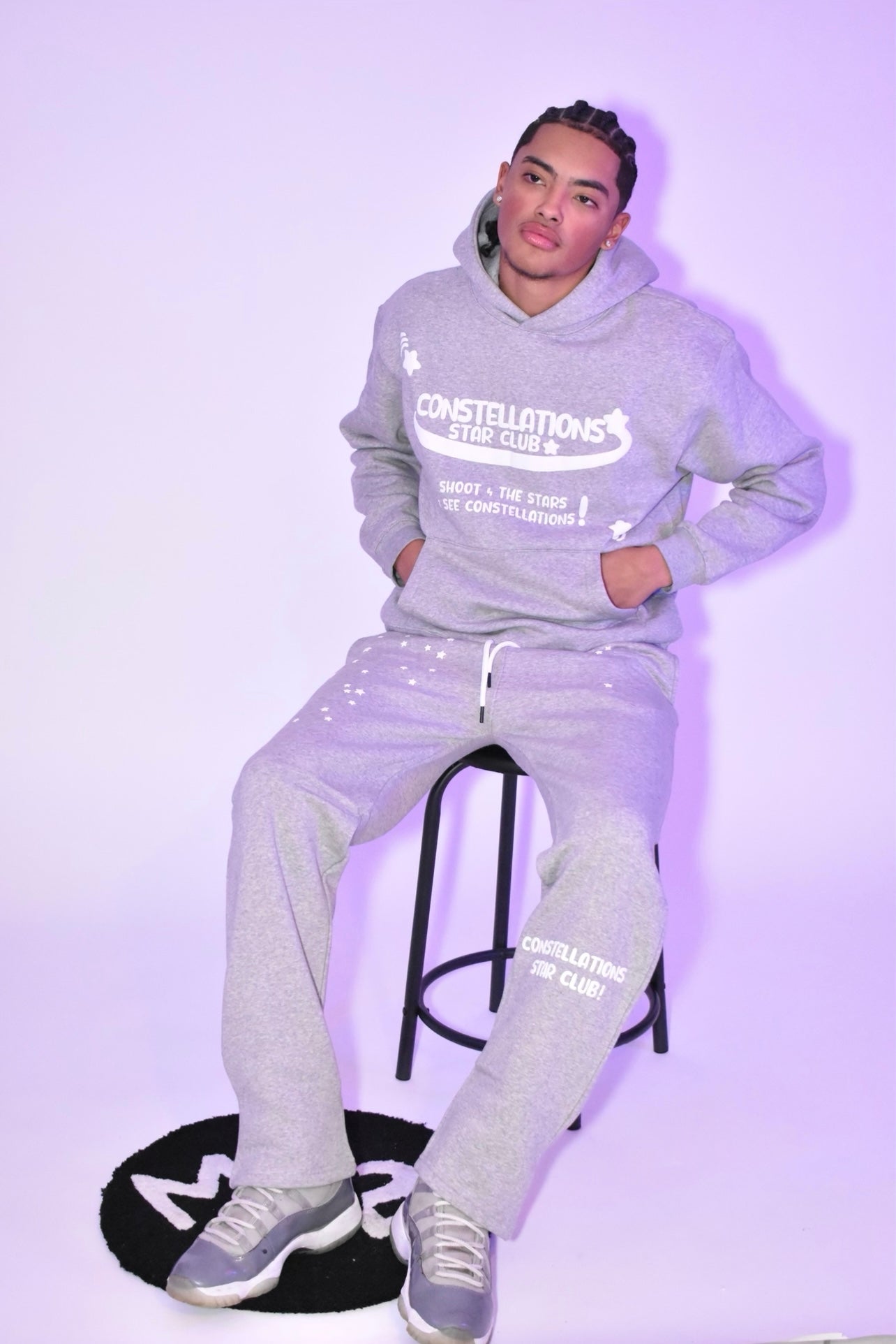 Constellations Star Club! Sweatsuit Grey